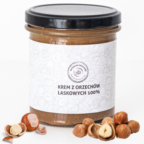Krem z orzechów laskowych 100% (320g)