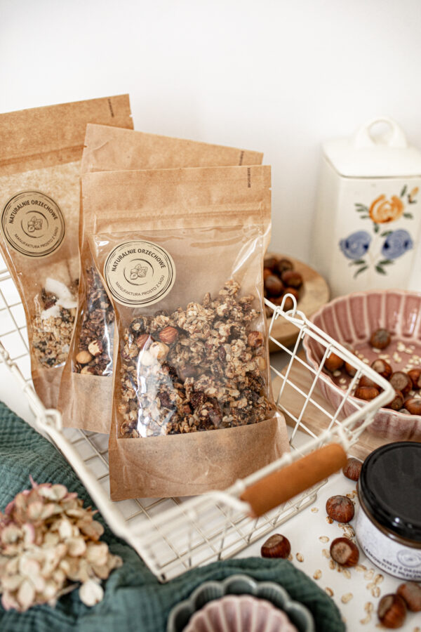 Granola orzechowa