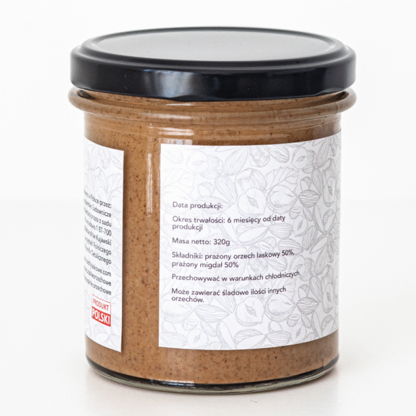 Krem orzechowo-migdałowy  (320g)