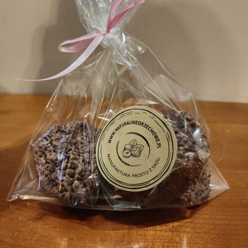 Ciastka owsiano - orzechowe z czekoladą