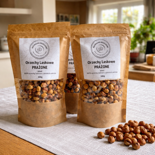 Orzechy laskowe prażone 300g